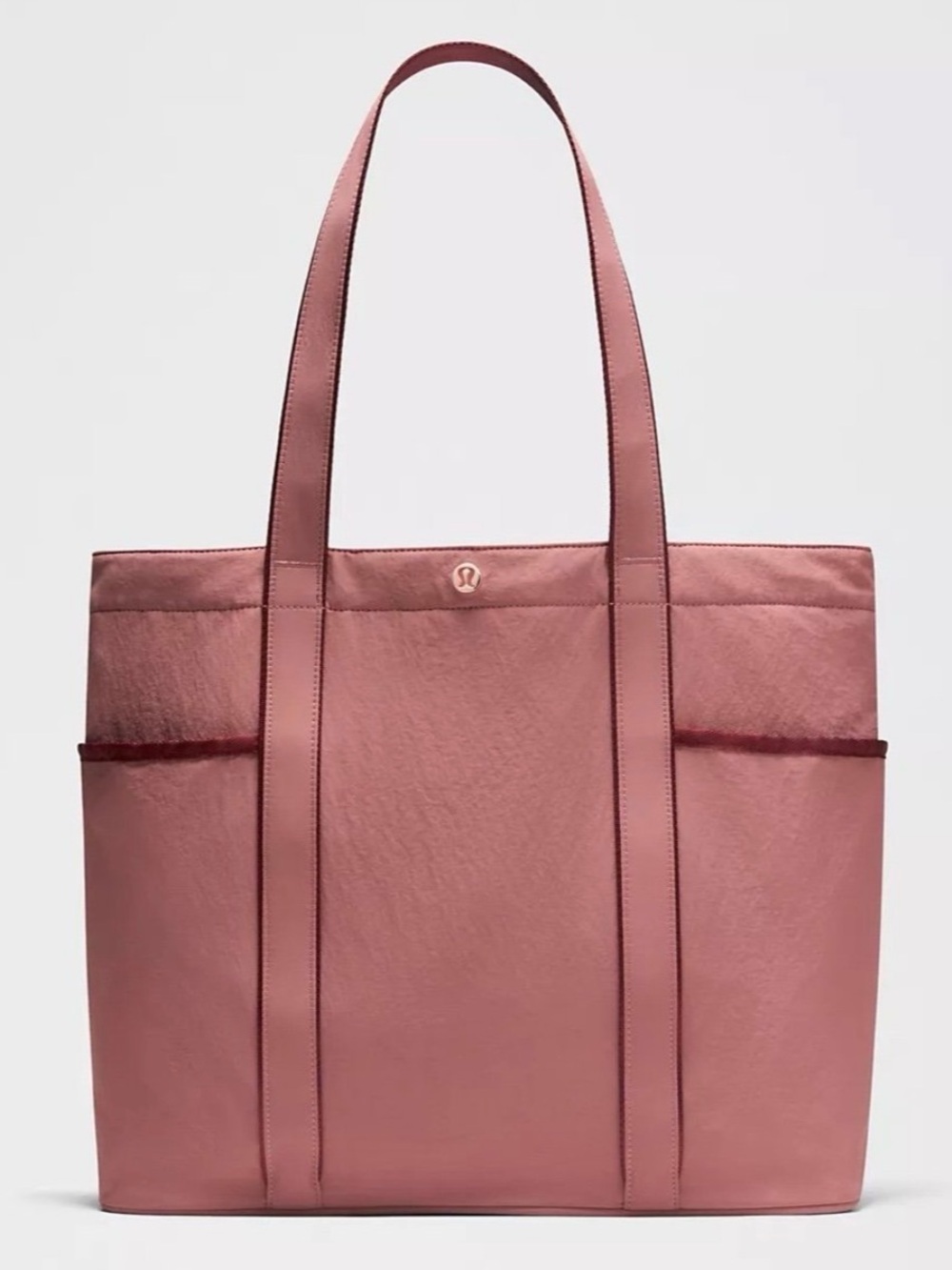 Lululemon Daily Multi-Pocket Tote Bag 20L in RED CLAY/Rosewood